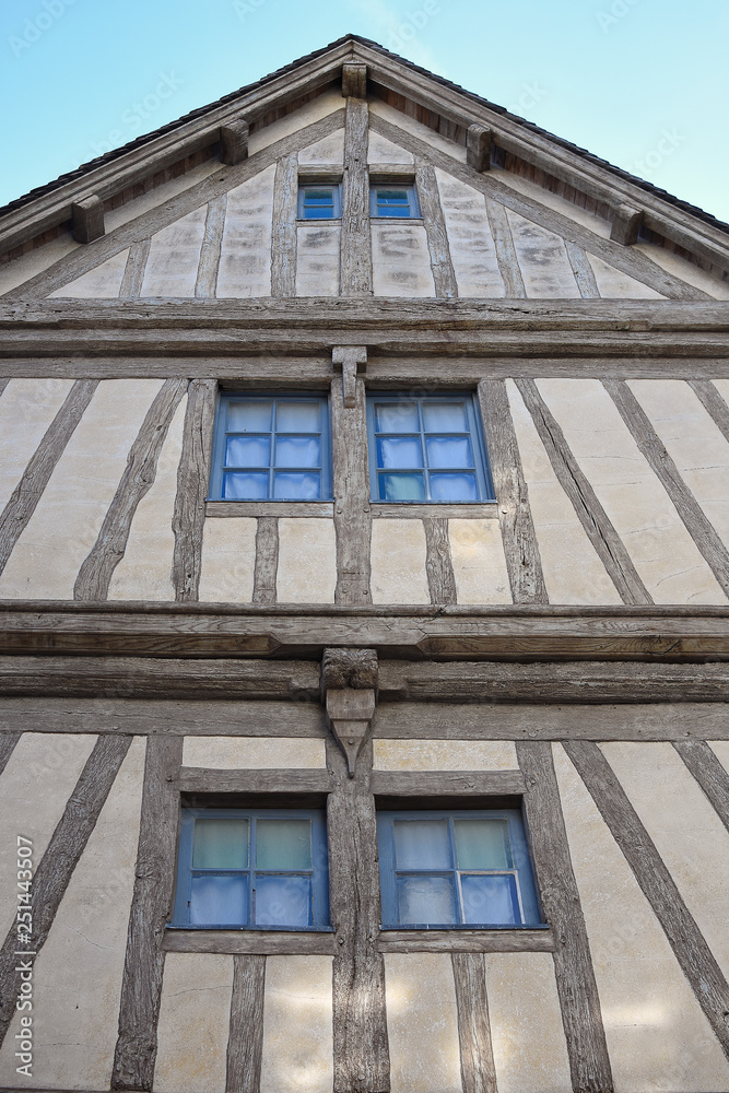 Obraz premium maison au mont saint michel