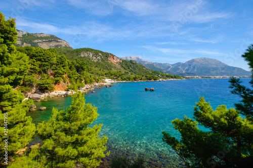 Montenegro, Adriatic coast, between Sutomore and Bar, Ratac beach photo