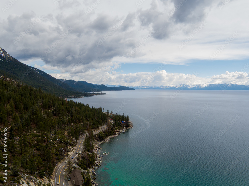 Lake Tahoe Aerial Shoreline