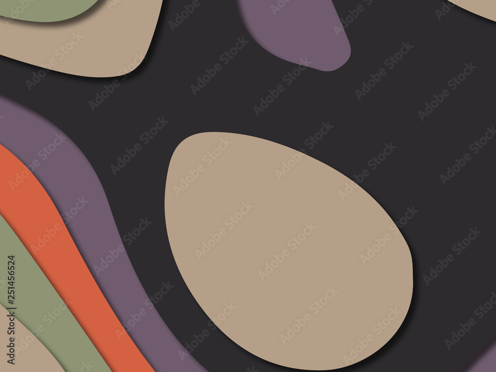 custom made wallpaper toronto digital3D abstract paper art style, design layout for business presentations, flyers, posters, prints, decoration, cards, brochure cover.