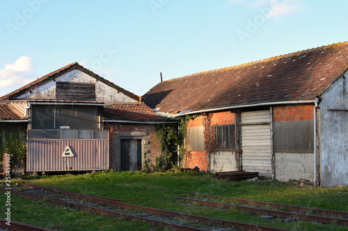 ancienne gare desafectee