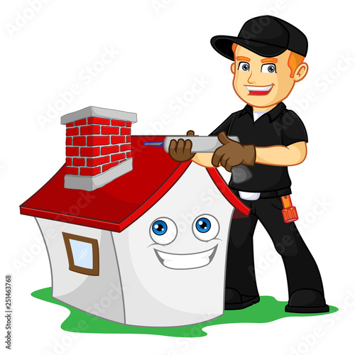 Chimney Sweeper waterproffing chimney