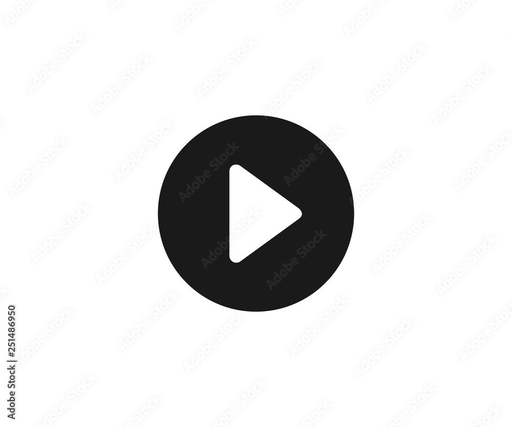 Play button vector Play button vector