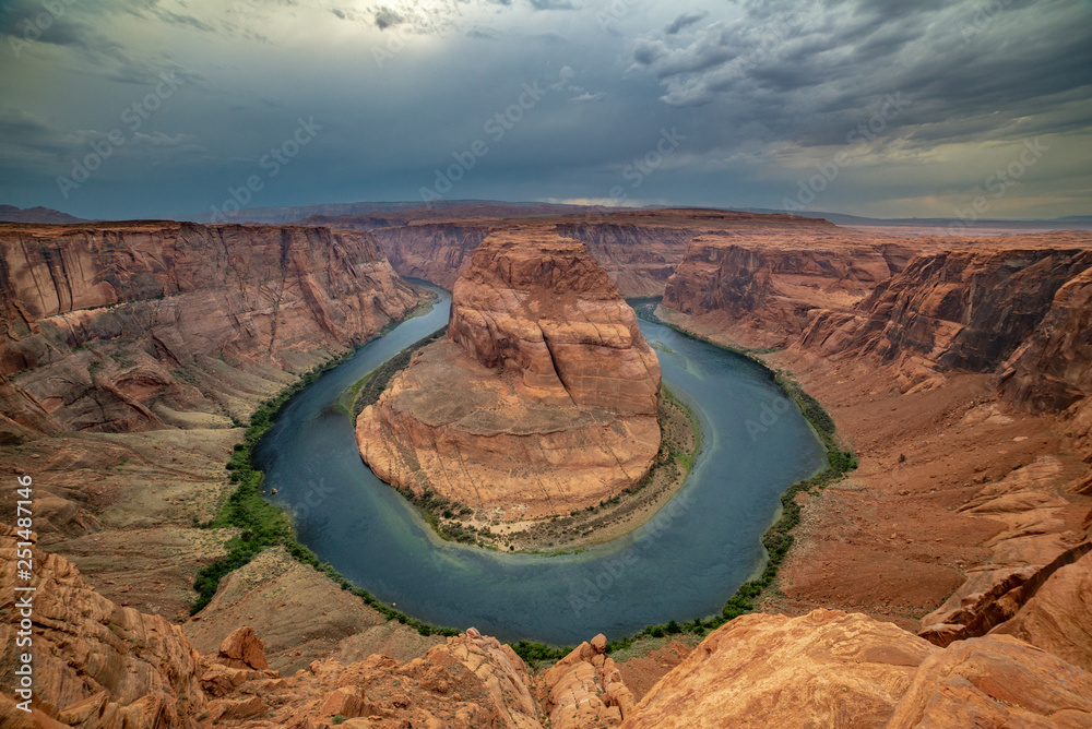 Fototapeta premium Horseshoe Bend of the Colorado River in Page, Arizona 