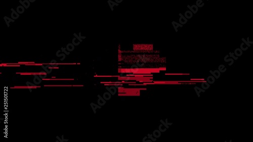 Rrawn marker pixel burger glitch cartoon handmade animation seamless loop lcd screen background. New quality universal vintage stop motion dynamic animated colorful joyful cool video footage