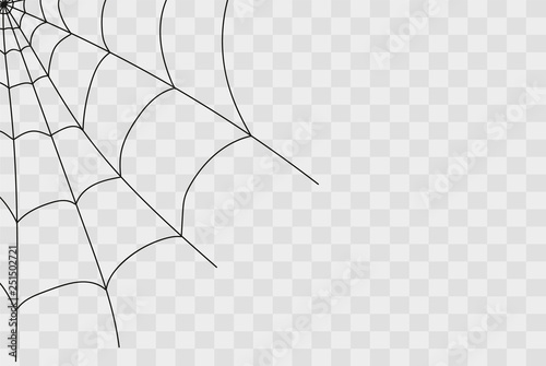 Cobweb isolated on white