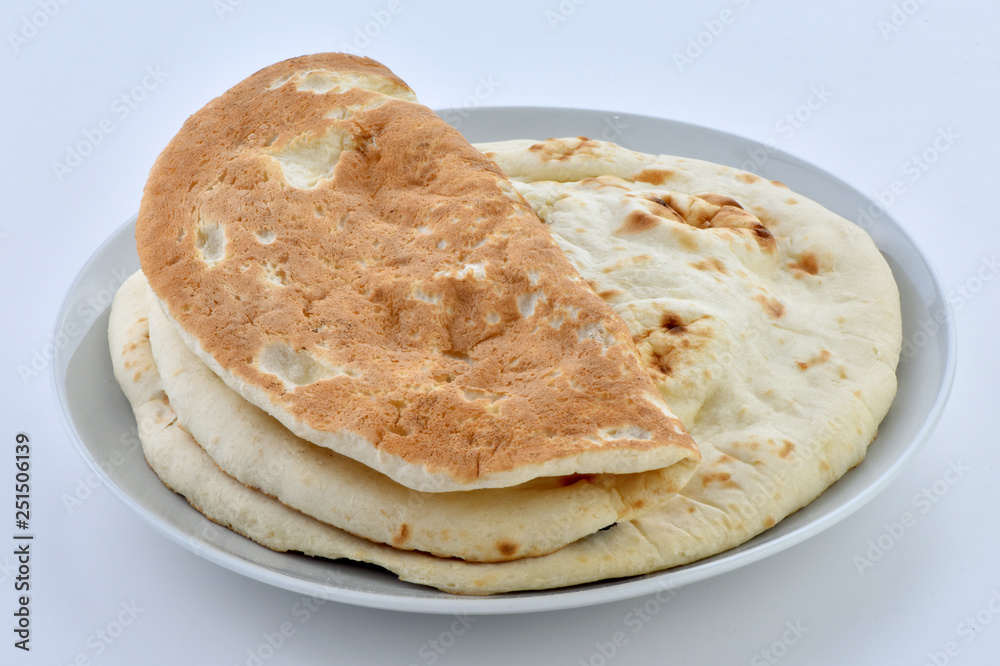 A traditional Pakistani flat bread baked in clay oven