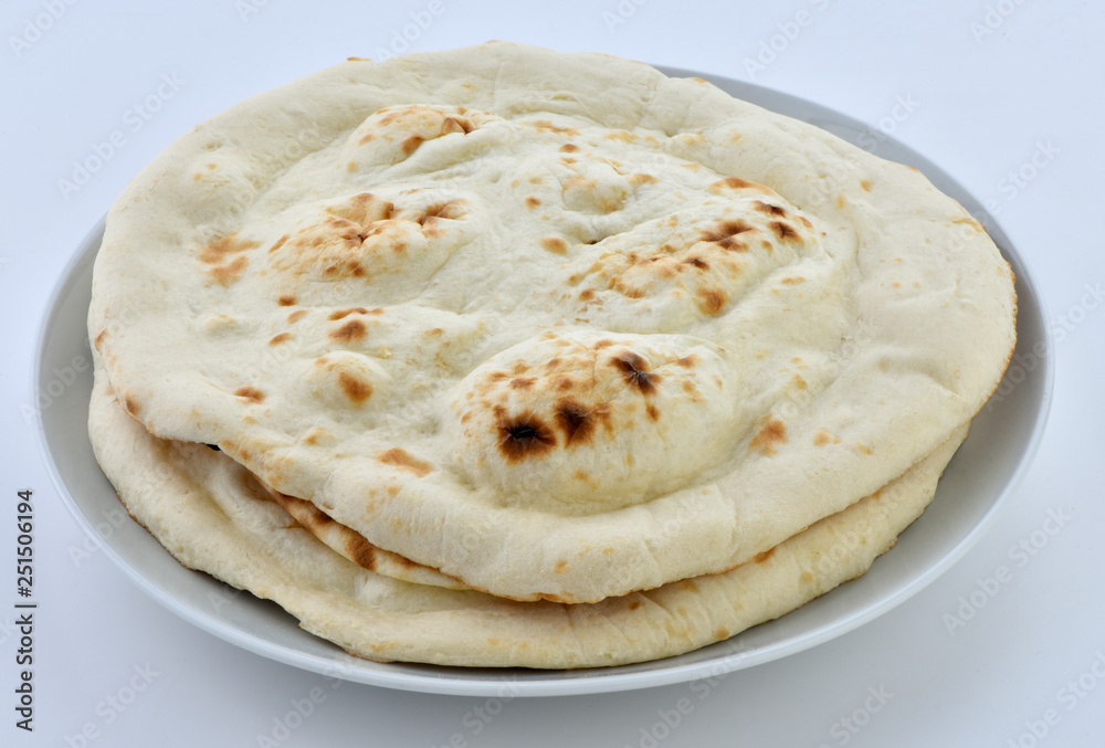 A traditional Pakistani flat bread baked in clay oven A traditional Pakistani flat bread baked in clay oven
