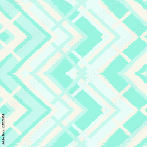 Abstract Ikat and boho style handcraft fabric pattern. Traditional Ethnic design for clothing and textile background, carpet or wallpaper