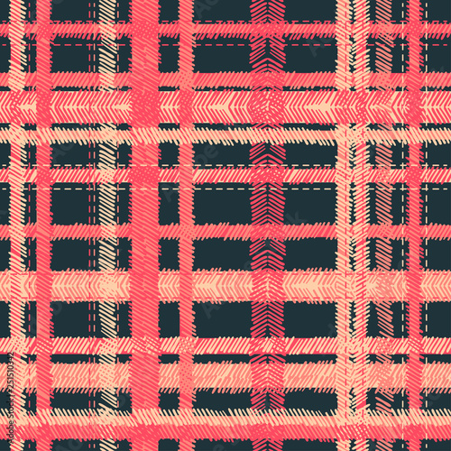 Abstract Ikat and boho style handcraft fabric pattern. Traditional Ethnic design for clothing and textile background, carpet or wallpaper