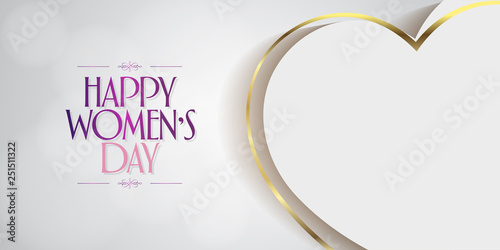 8 March. International Happy Women's Day Celebration. Billboard, Poster, Social Media, Story, Wishes Card, Greeting Card, Trendy Design Template. (TR: 8 Mart Dunya Kadinlar Gununuz Kutlu Olsun.) photo