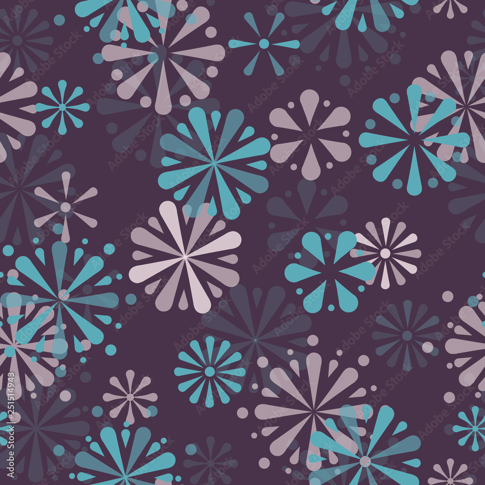 Vector Folklore Pysanky Rosettes on purple seamless pattern background. Perfect for fabric, scrapbooking and wallpaper projects. Vector Folklore Pysanky Rosettes on purple seamless pattern background. Perfect for fabric, scrapbooking and wallpaper projects.