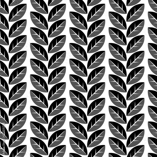 Black and white geometric l...