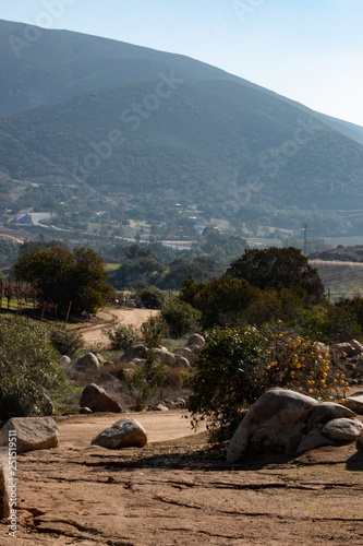Landscape of San Anotnio de las Minas, Baja California, Meixco photo