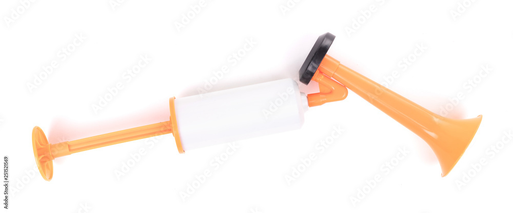 Manual air horn isolated Manual air horn isolated