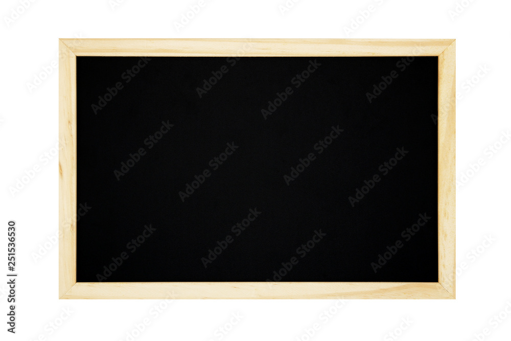 Blank chalkboard isolated on white background. Blank chalkboard isolated on white background.