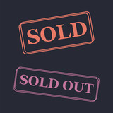 sold red square grunge stamp. Sold out stamps grunge. Sold out badge