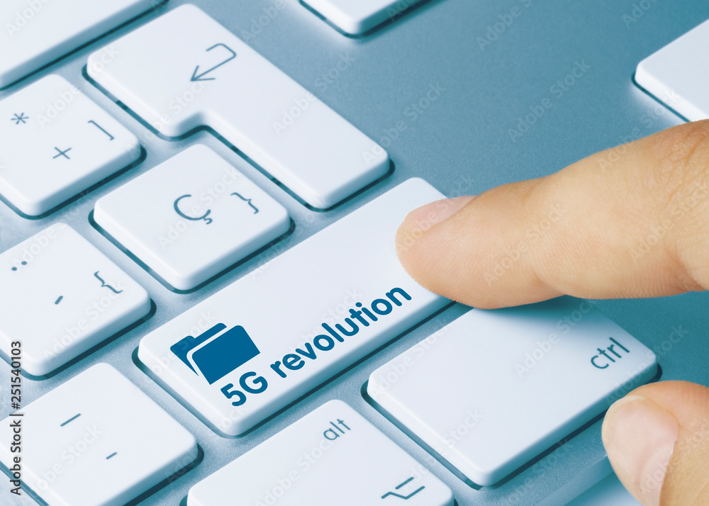 Fototapeta premium 5G revolution