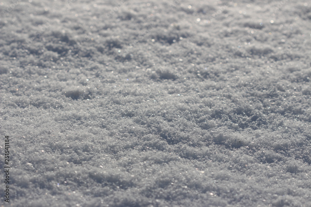 Obraz premium snow covered background