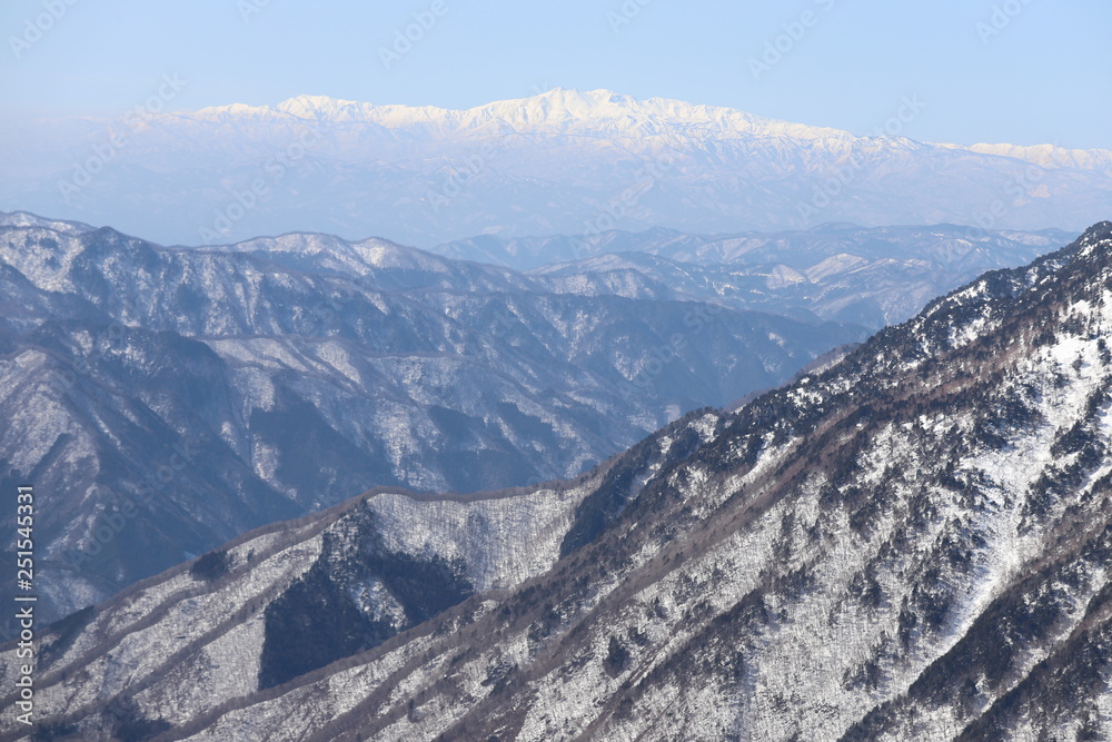 新穂高ロープウェイからの景色