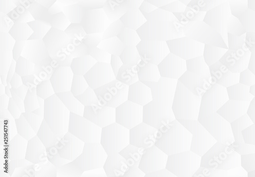Tablou pe pânză Vector white background with kin texture. Bubbles