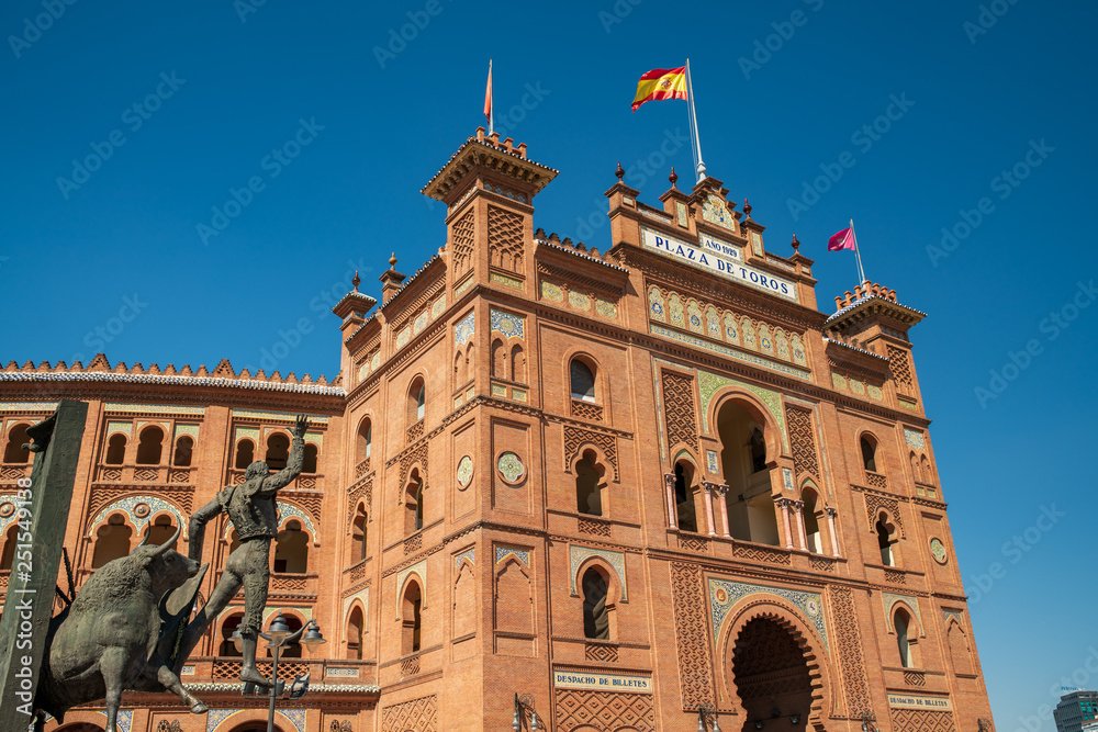 Arena Corrida Las Ventas, Neo Mudéjar, Madrid, Spagna Arena Corrida Las Ventas, Neo Mudéjar, Madrid, Spagna