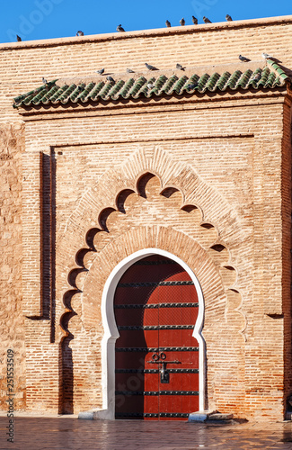 Mosque of Kutubia,Marrakech,Morocco photo