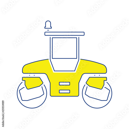 Icon of road roller