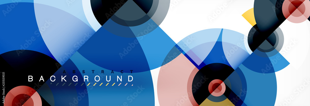 Modern circle background Modern circle background