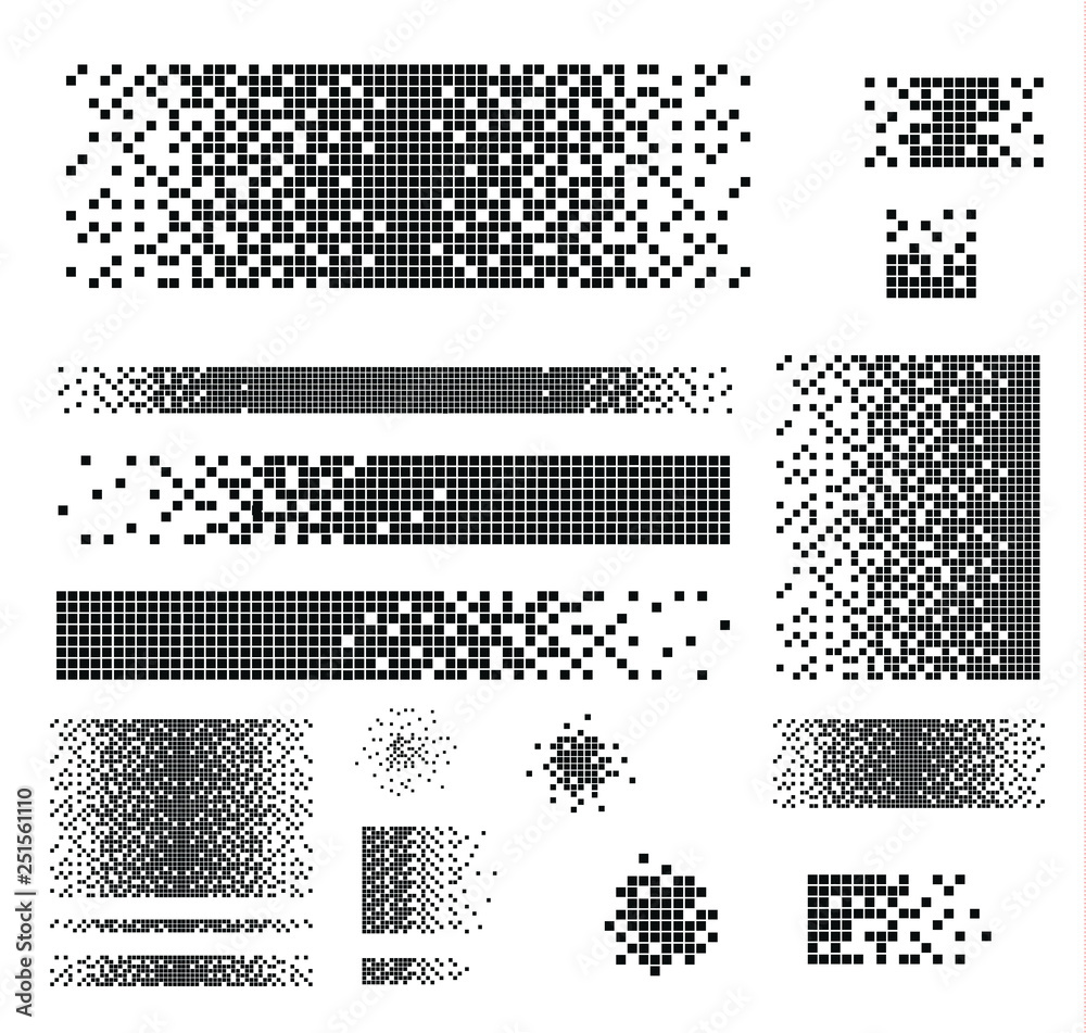 Dissolved filled square