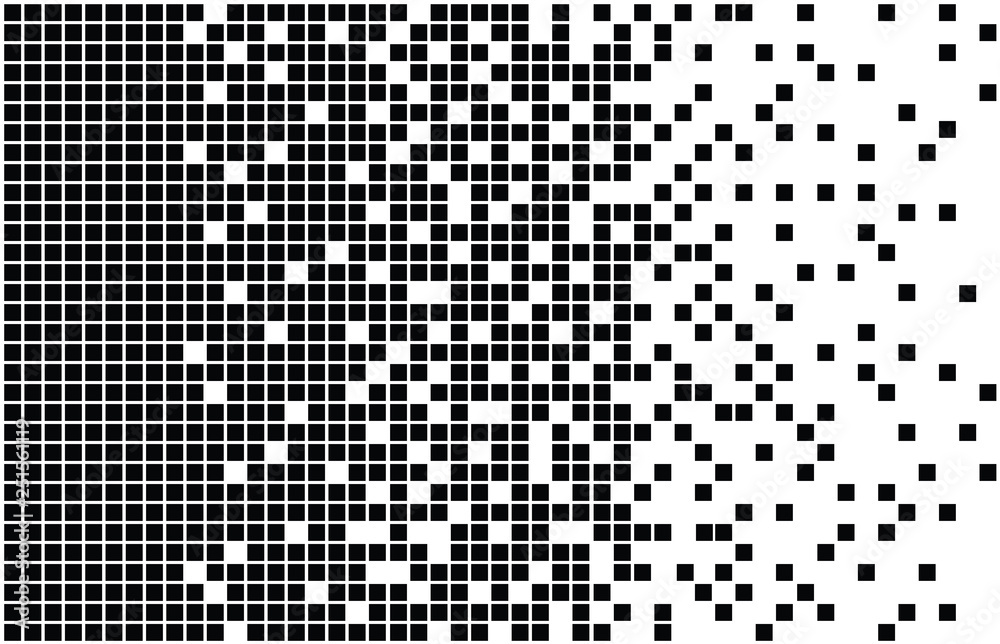 Dissolved filled square