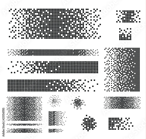 Dissolved filled square