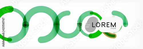Circular lines design background