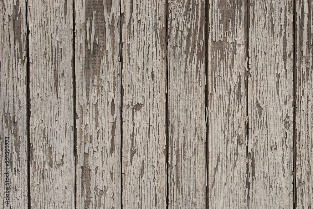 peeling painted wooden wall texture background