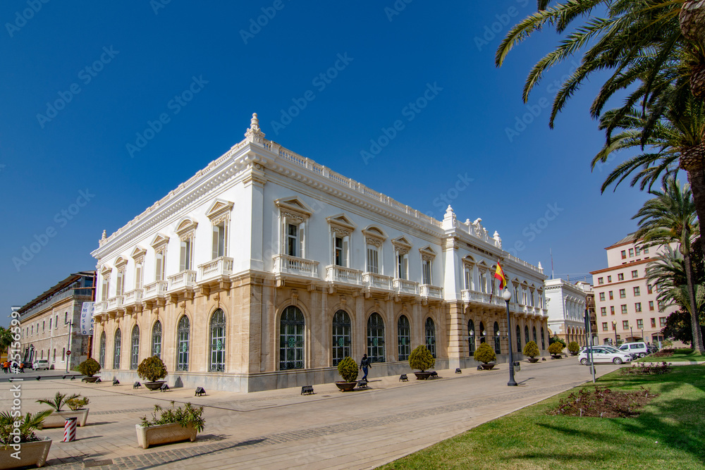 building of the Port Authority of Cartagena
