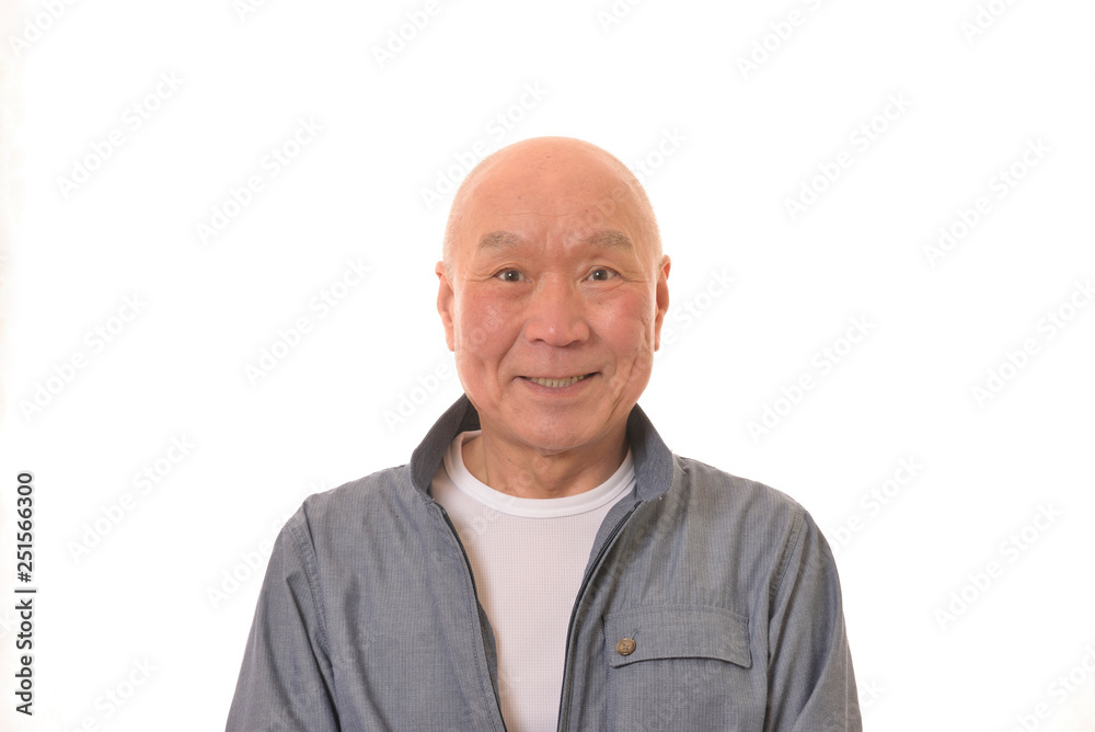 笑顔のシニア 笑顔のシニア