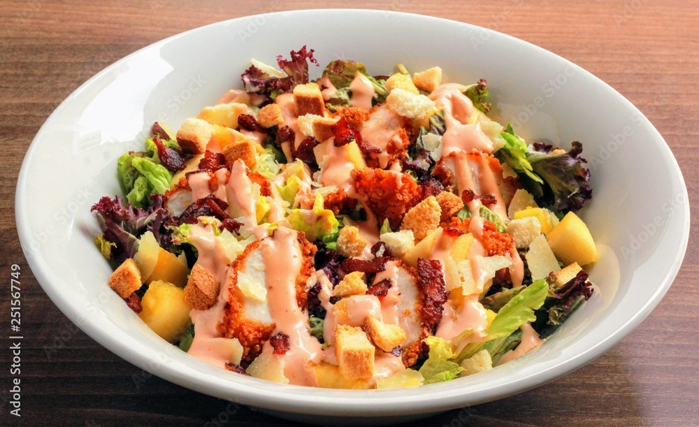 Ensalada cesar de pollo Ensalada cesar de pollo