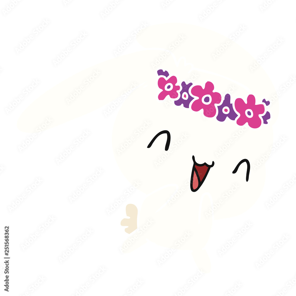 cartoon kawaii cute furry bunny cartoon kawaii cute furry bunny