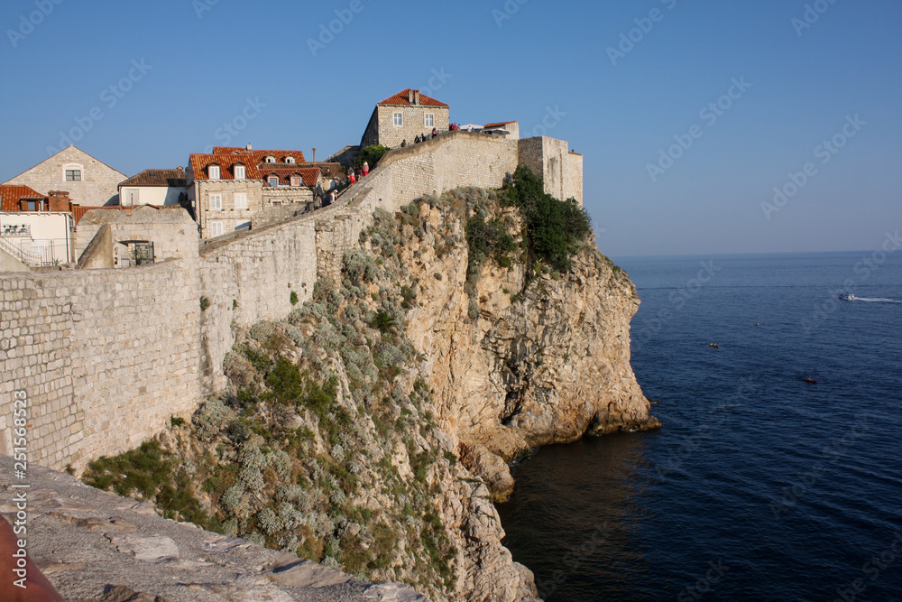 Dubrovnik city wall, Croatia
