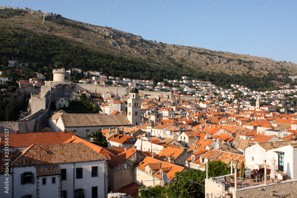 Rooftops of Dubrovnik, Croatia