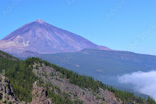 Teide volcano from the view point of "La Tarta". Tenerife. Canary island. Spain © ARCam