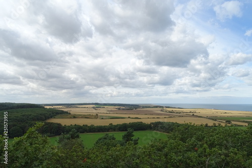 Views over the beautiful North Norfolk coast - England, UK