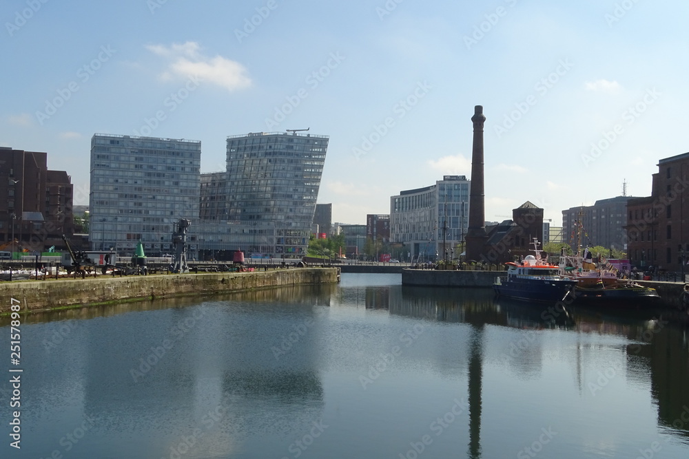 Liverpool Albert Dock - Merseyside, England, UK