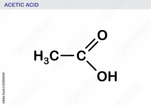 Acetic acid formula