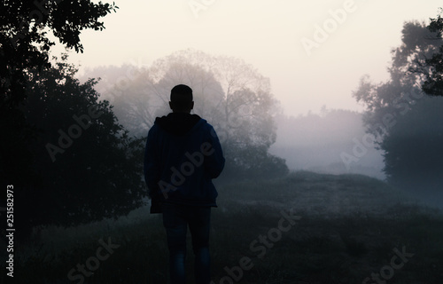 Mann im Nebel © Jennifer