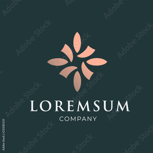 Elegant ornament logo template. Universal ornament design. - Vector