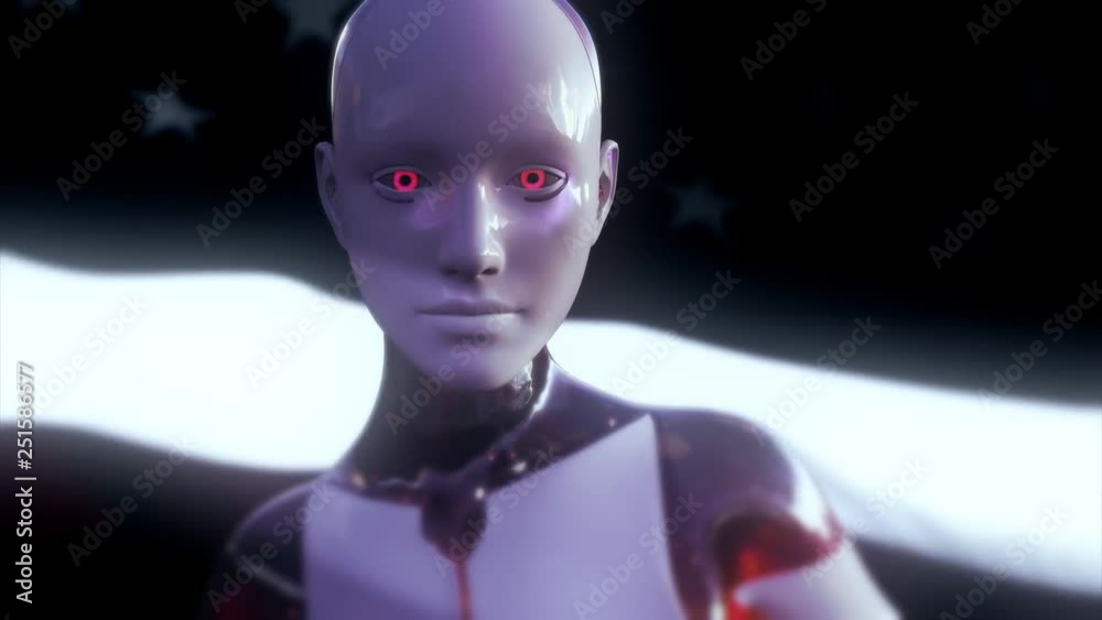 4K USA AI Artificial Intelligence Concept 4K USA AI Artificial Intelligence Concept