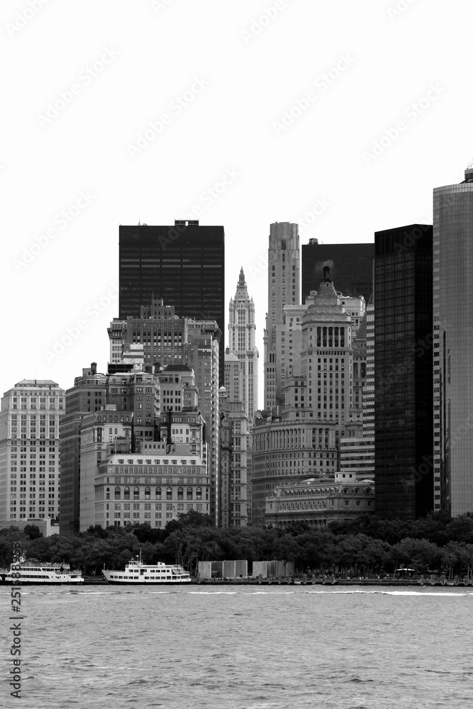 new york, nyc, ny, manhattan, skyline, city, building, panorama, architecture, urban, downtown, skyscraper, buildings, cityscape, water, landscape, river
