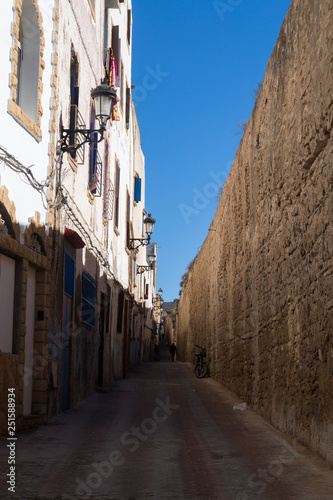 Street of the old city  Safi  Morocco