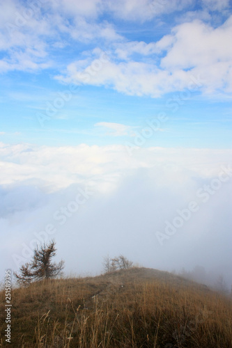 Fog in the mountains
